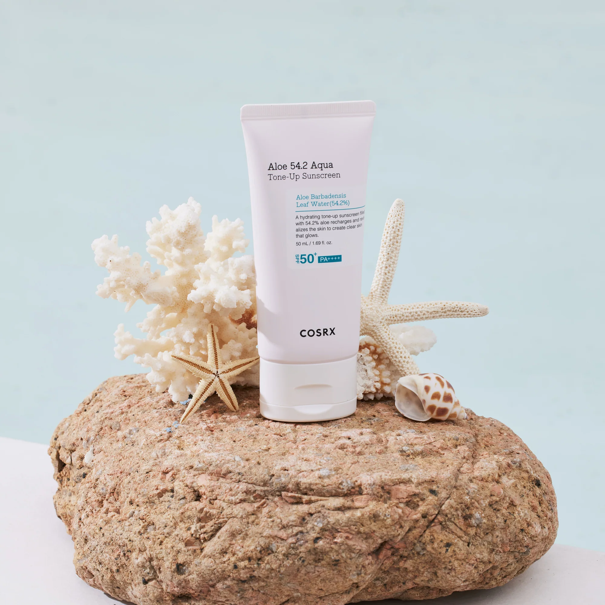 COSRX Aloe 54.2 Aqua Tone-Up Sunscreen 50ml - Image 5