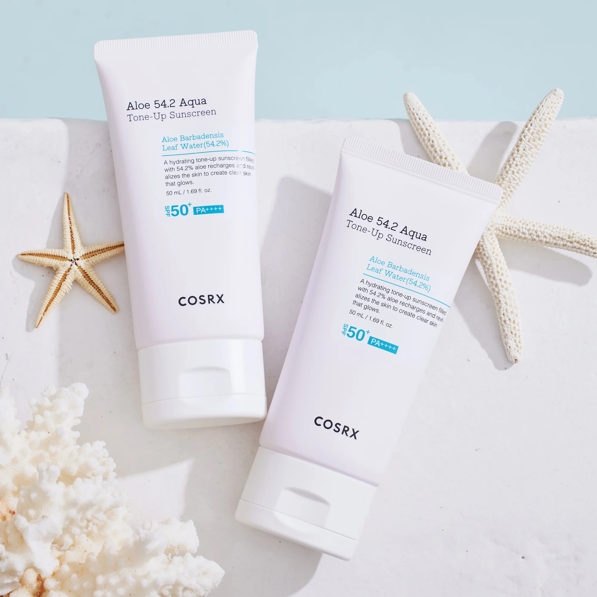 COSRX Aloe 54.2 Aqua Tone-Up Sunscreen 50ml - Image 6