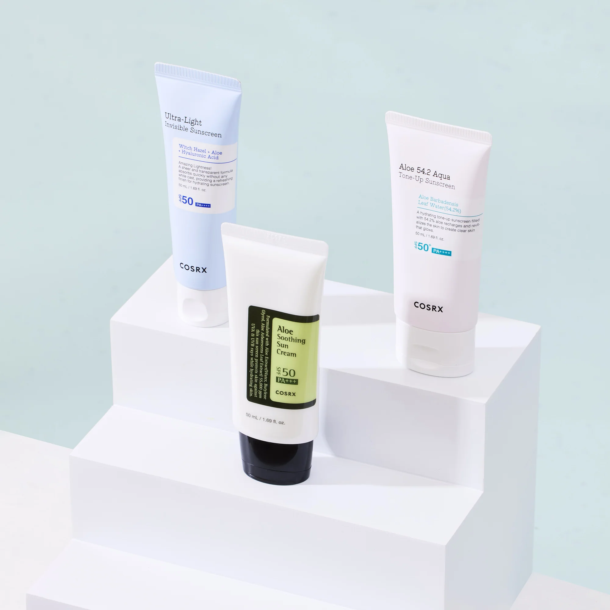 COSRX Aloe 54.2 Aqua Tone-Up Sunscreen 50ml - Image 7