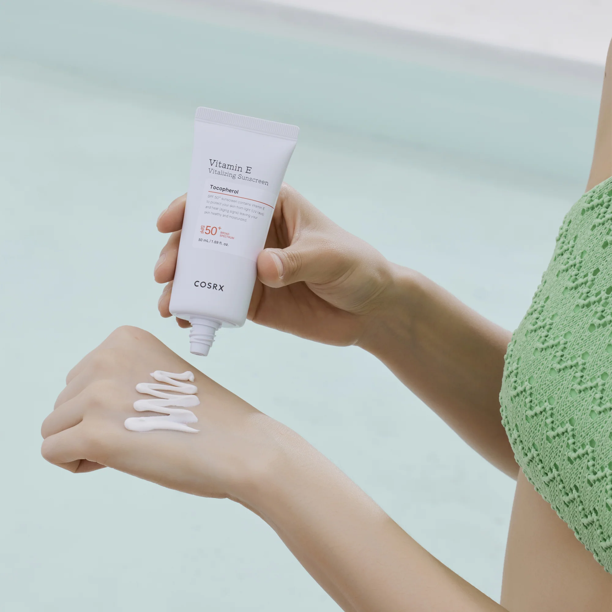 COSRX Vitamin E Vitalizing Sunscreen Tocopherol SPF 50+ 50ml - Image 4