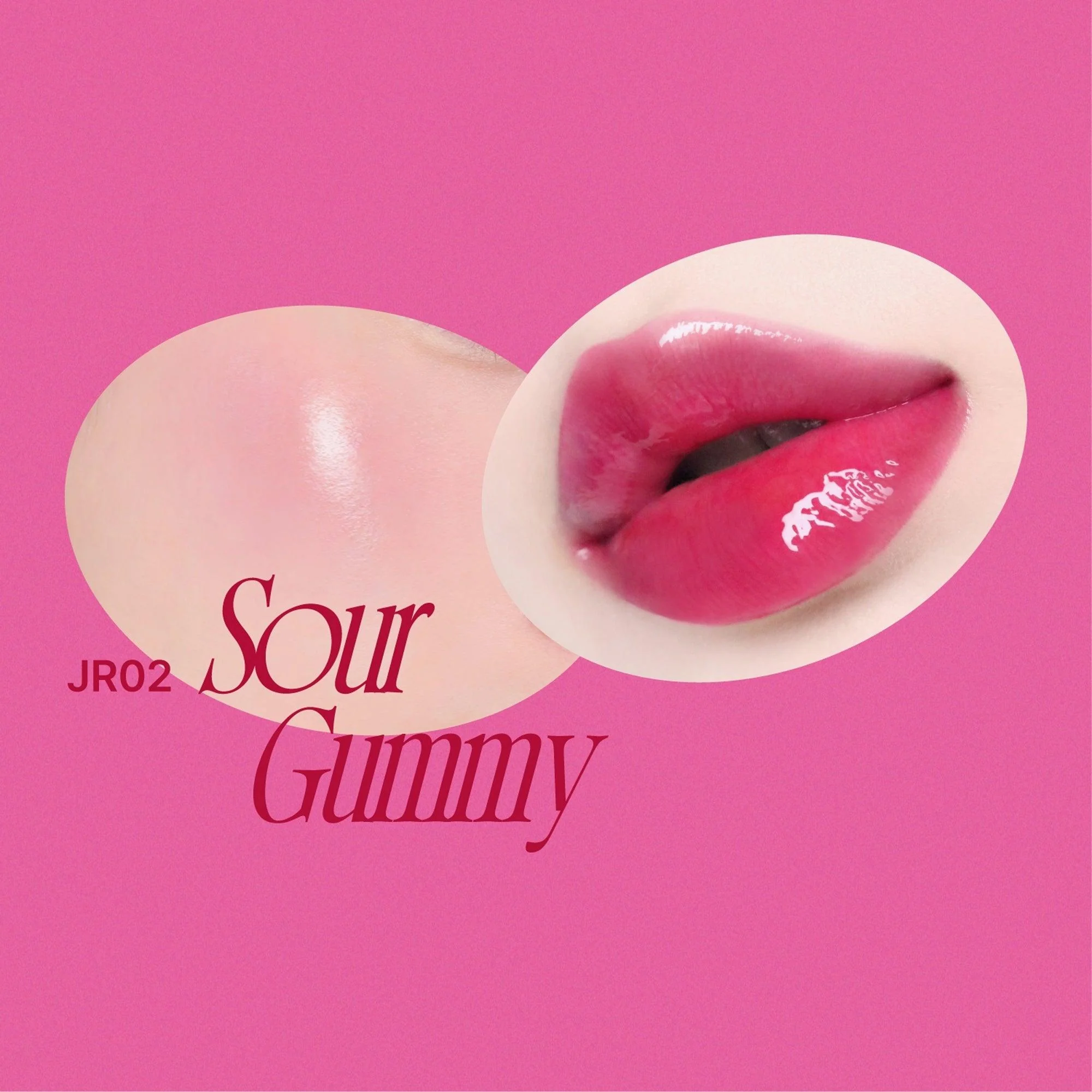 Fwee Lip & Cheek Glowy Jelly Pot & Keyring Set JR02 Sour Gummy 4gm - Image 4