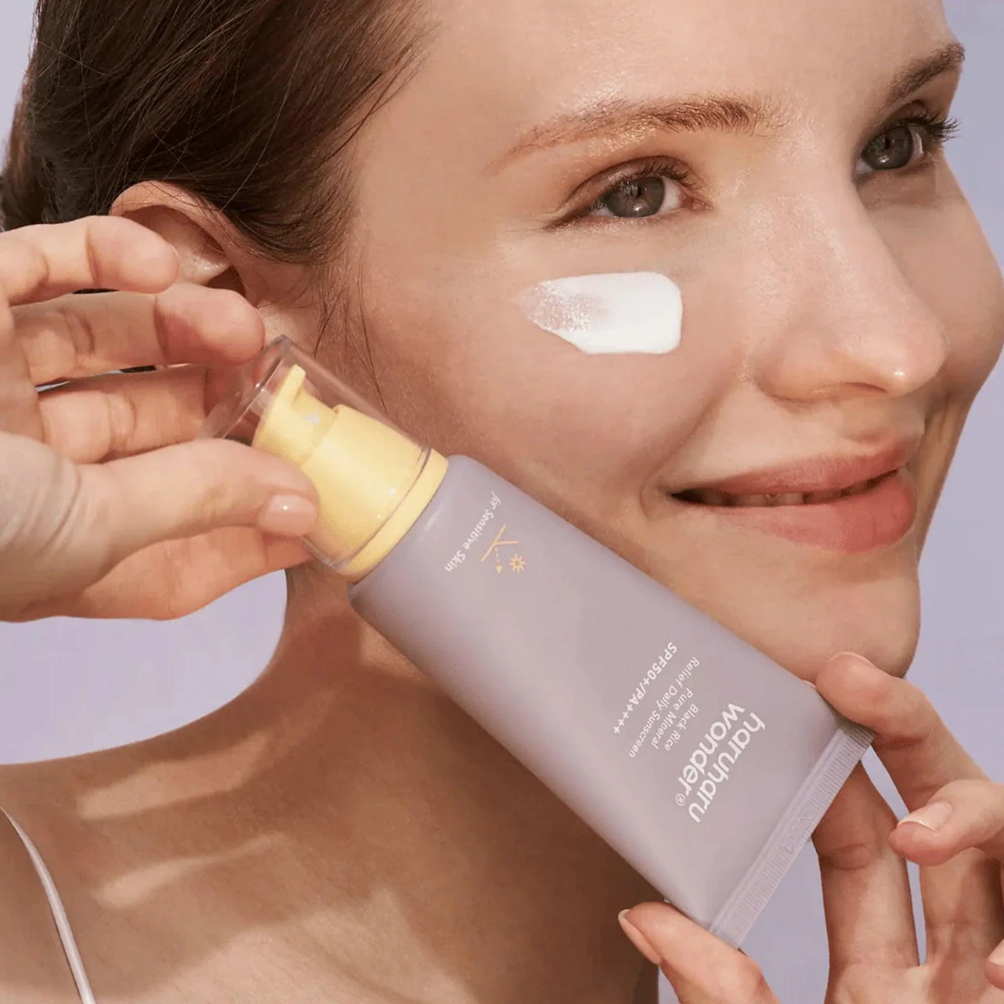 Haruharu Wonder Black Rice Pure Mineral Relief Daily Sunscreen SPF50+ PA++++ 50ml - Image 4