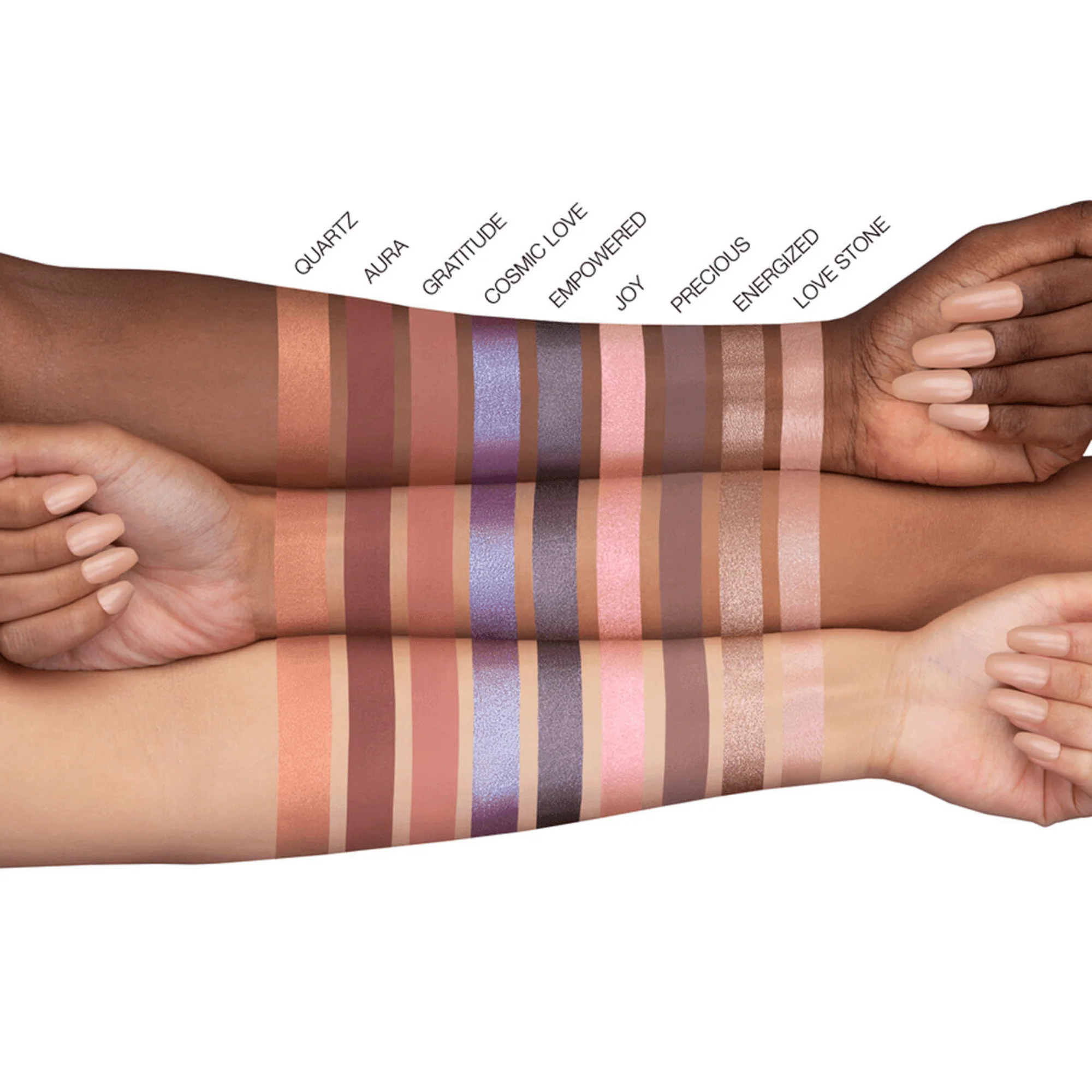 Huda Beauty Rose Quartz Eyeshadow Palette 1 Piece - Image 5