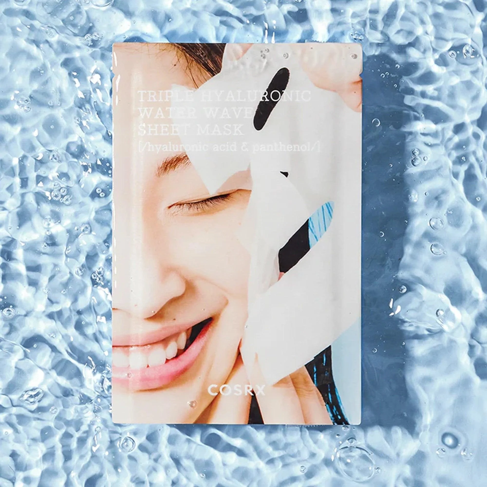 COSRX Hydrium Triple Hyaluronic Water Wave Sheet Mask 1 Piece - Image 3