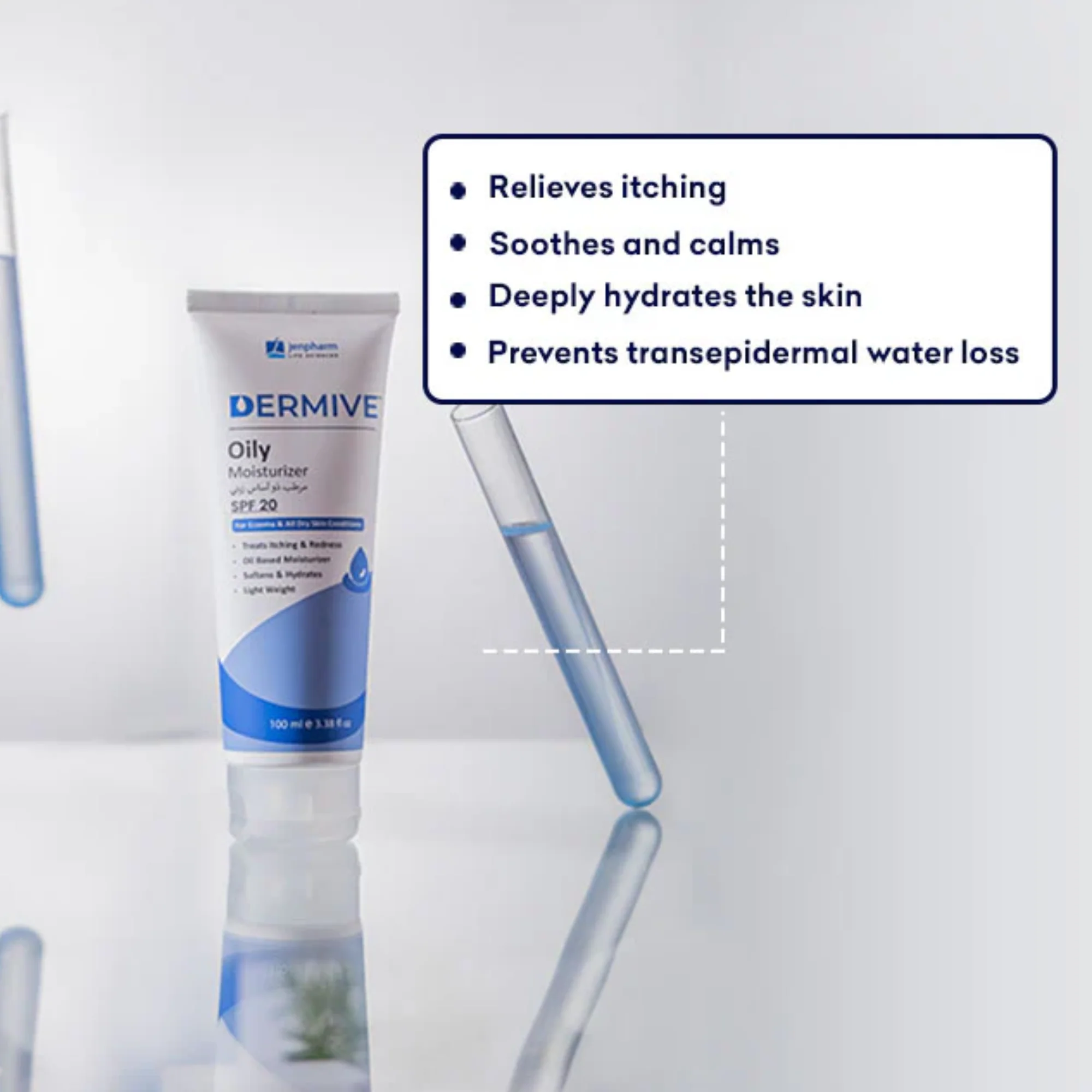 Jenpharm DermiVe Oily Moisturizer SPF20 100ml - Image 3