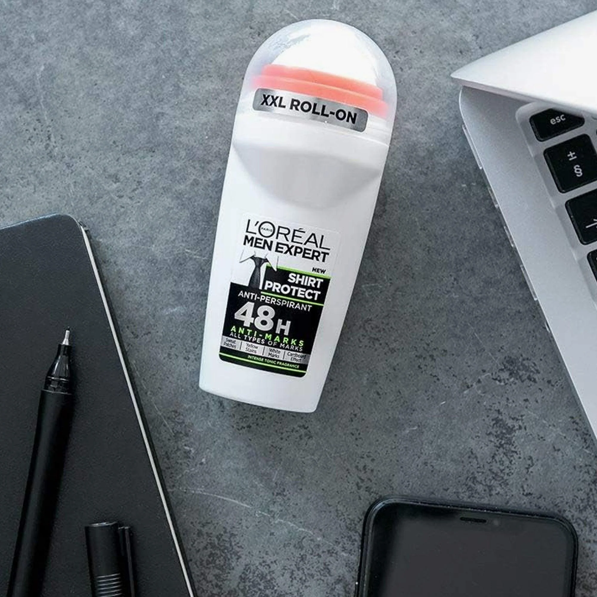 L'Oreal Paris Men Expert Shirt Protect 48H Anti Perspirant Roll-On 50ml - Image 3